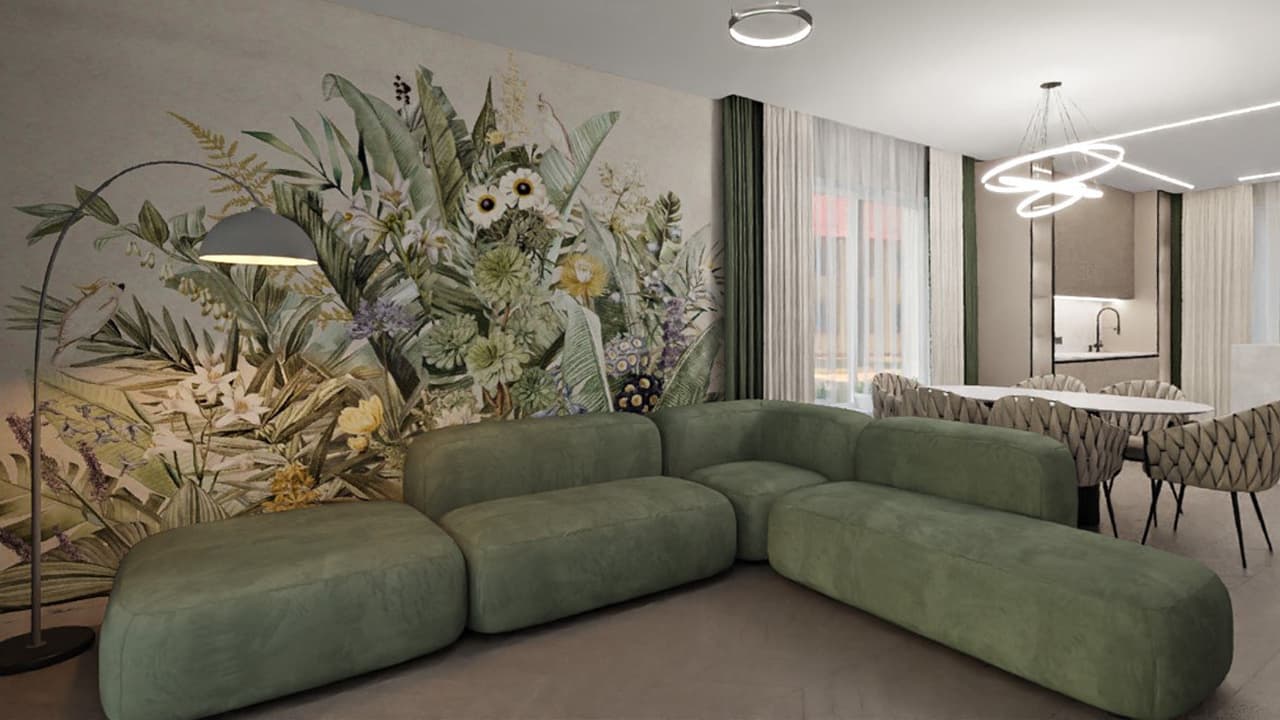 Элегантный дизайн интерьера